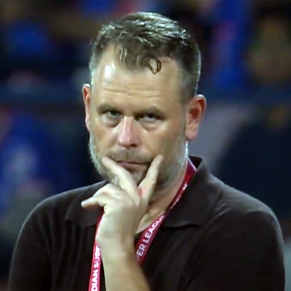 Kerala Blasters Head Coach Mikael Stahre. 