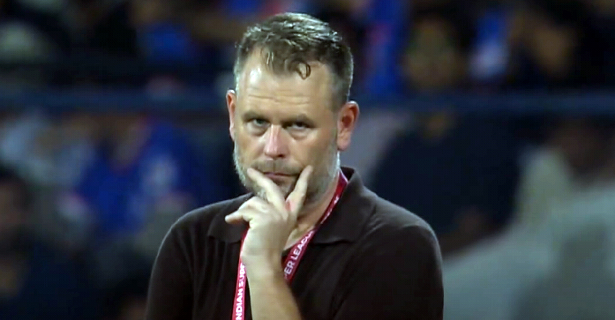 Kerala Blasters Head Coach Mikael Stahre. 