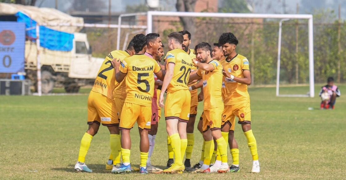 The Malabarians are in second sport with 29 points from 15 matches. Photo: X@GokulamKeralaFC