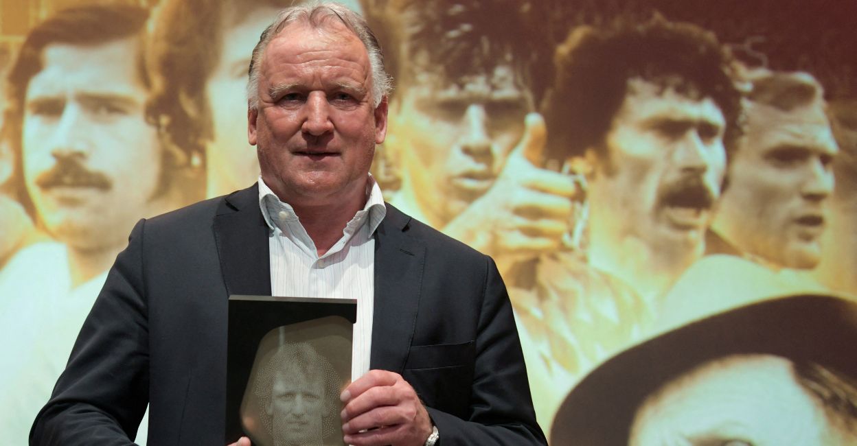 andreas-brehme German soccer legend Andreas Brehme poses after being included into the Hall of Fame, a permanent exhibition honouring German soccer legends at the German Football Museum in Dortmund, Germany, April 1, 2019. Photo: Reuters/Ina Fassbender/Pool/File Photo