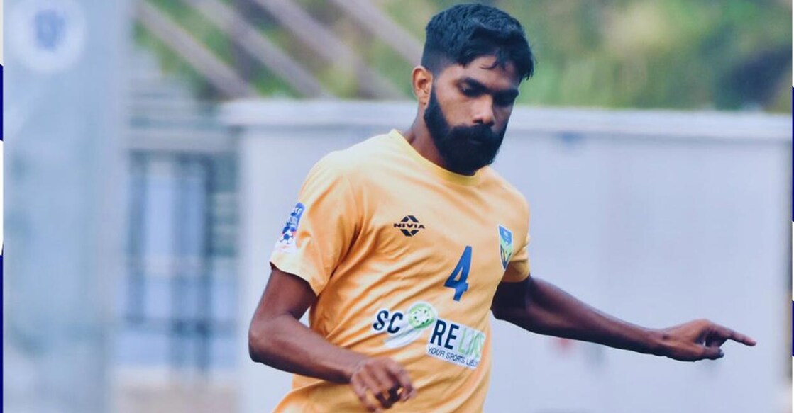 Naresh put Kerala ahead. Photo: X@keralafa