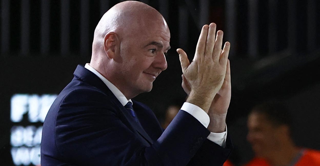 Gianni Infantino FIFA president Gianni Infantino. File photo: Reuters/Amr Alfiky