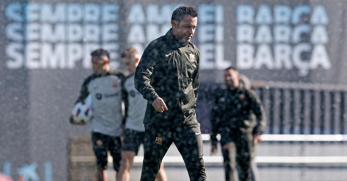 Xavi's final game as manager will be Barca's trip to Sevilla on Sunday. File photo: Reuters/Albert Gea