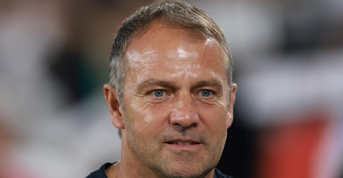  Hansi Flick won six titles with Bayern in 2019-20. File photo: Reuters/Lisi Niesner