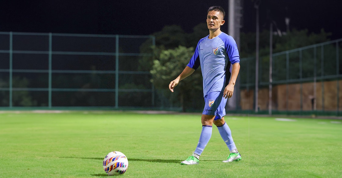 Sunil Chhetri will be keen to sign off in style. File photo: IANS