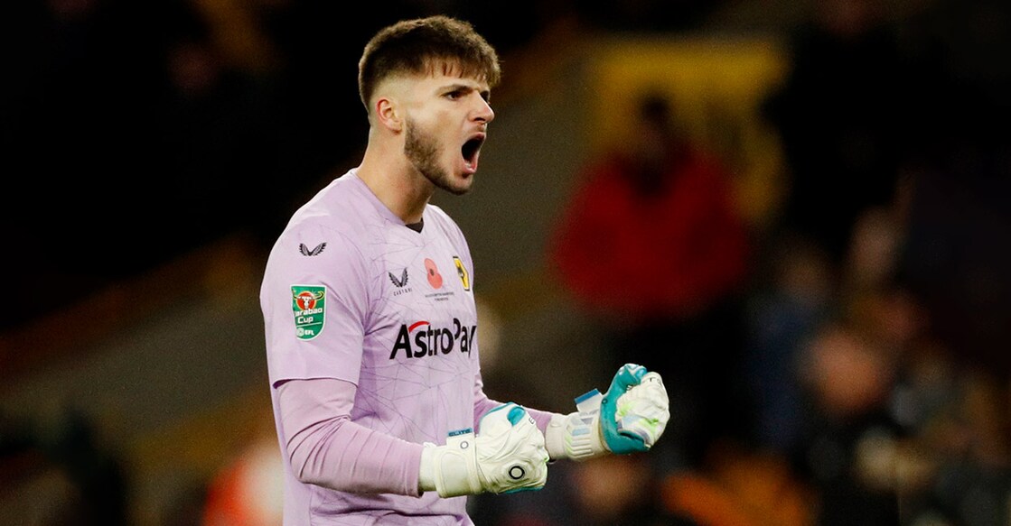 Matija Sarkic made nine saves in Montenegro's 2-0 defeat to Belgium in a friendly last Wednesday. File photot: Reuters/Andrew Boyers 