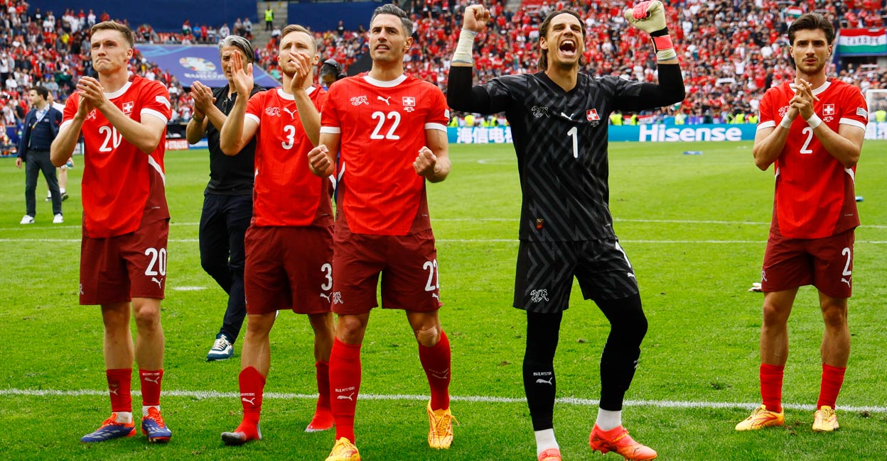 Euro 2024: Switzerland prove too good for Hungary
