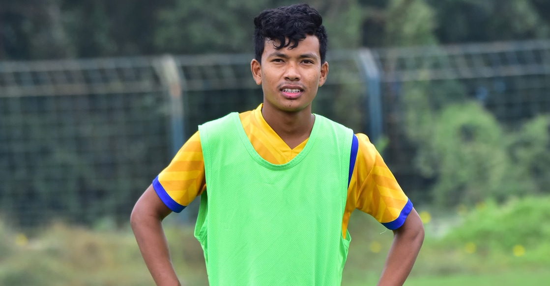 Likmabam Rakesh. Photo: Special arrangement/Kerala Blasters