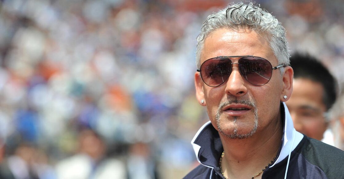Baggio played 56 times for Italy, scoring 27 goals. File photo: AFP/Kazuhiro Nogi