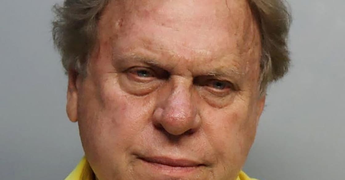 Ramon Jesurun, the head of Colombia's soccer federation, is shown in this police booking photo. Photo: Handout via Reuters