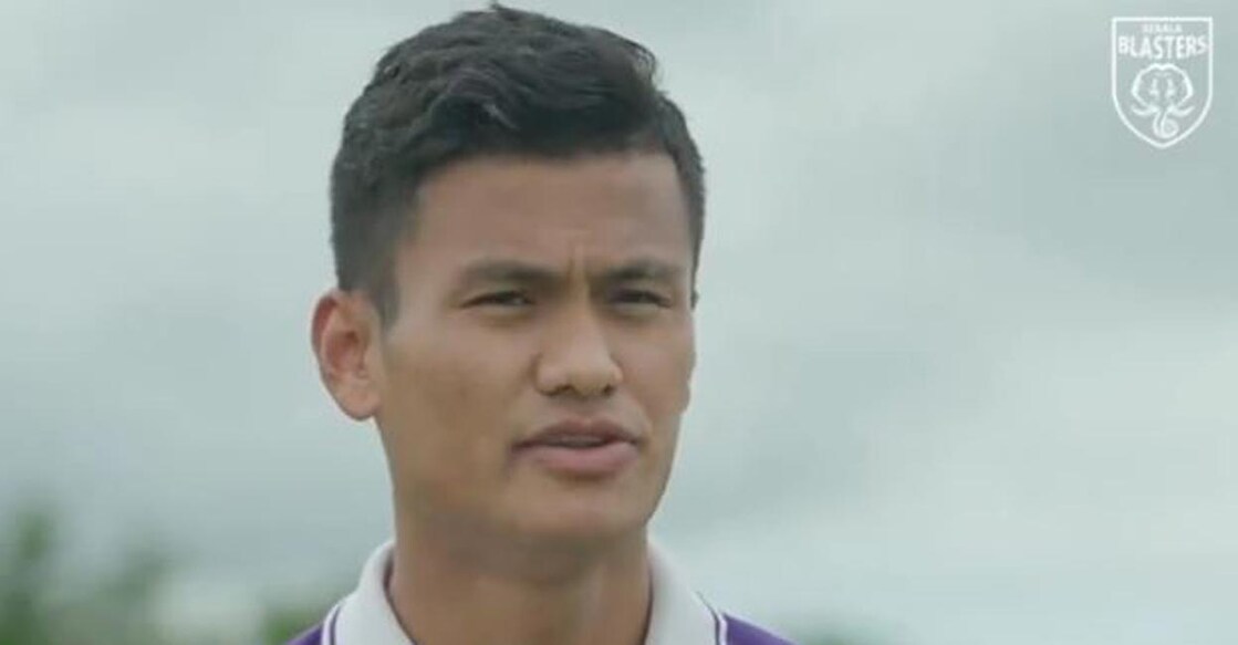  Jeakson Singh bid bye to Kerala Blaster after five seasons. Screengrab