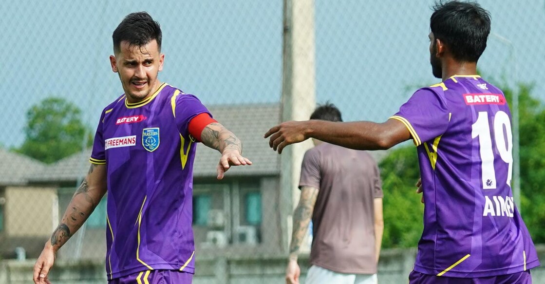 A file photo of Kerala Blasters captain Adrian Luna. 