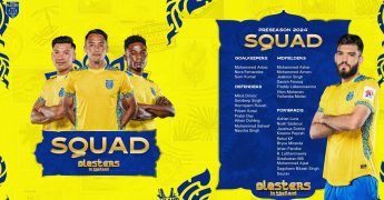 Kerala Blasters in Thailand for pre-season camp 