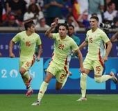 Camello brace in extra time fires Spain past France to Olympic football gold