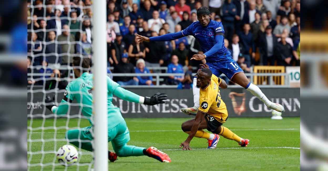 Premier League: Madueke Hits Hat-trick As Chelsea Thrash Wolves 6-2