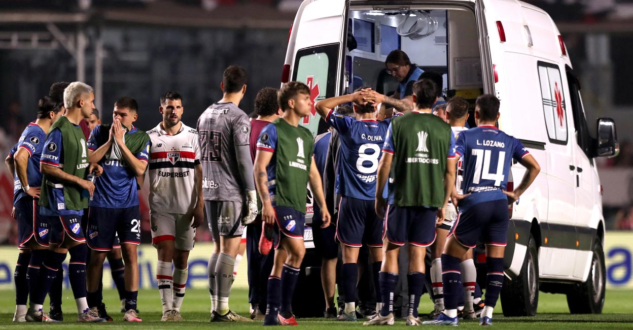 Uruguayan defender Izquierdo dies after collapsing on the pitch | Football news