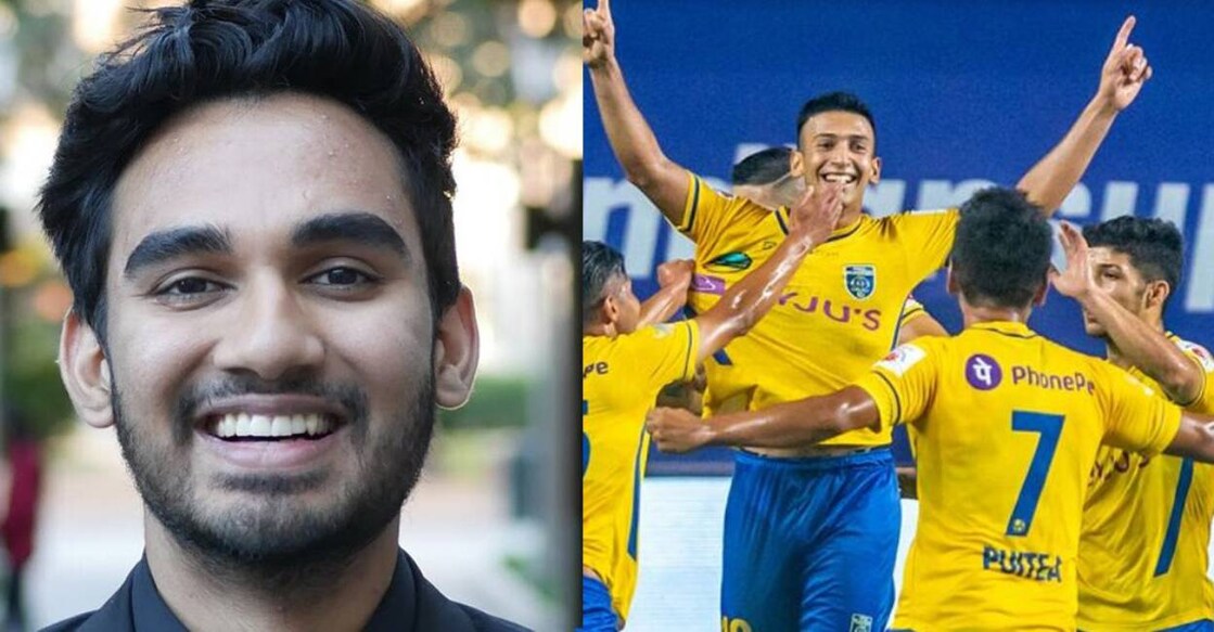  Kerala Blasters FC director Nikhil B. Nimmagadda. 