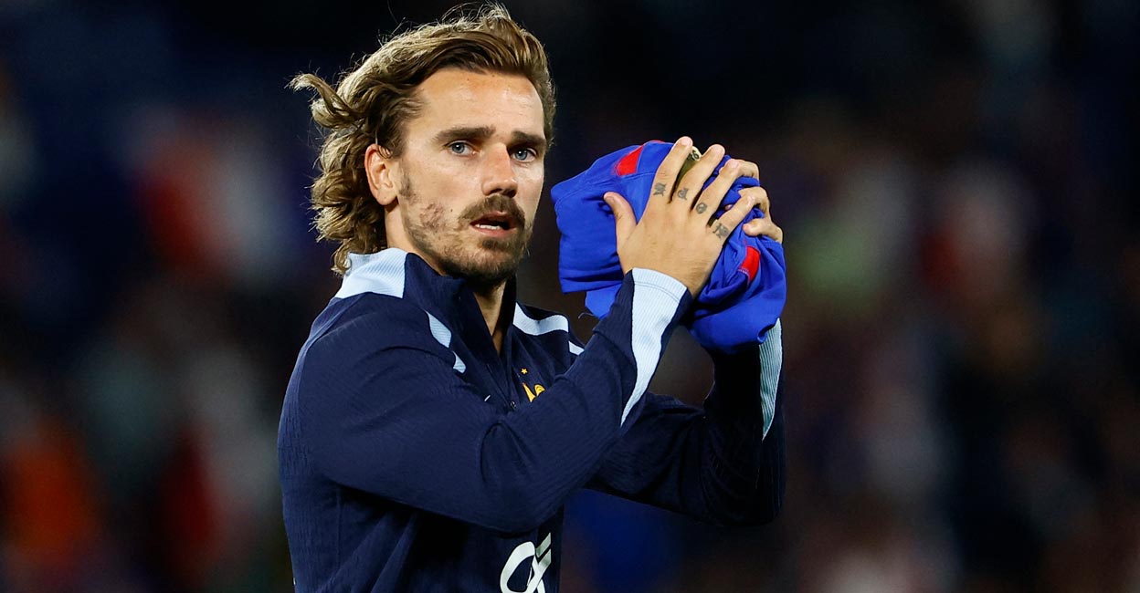  Antoine Griezmann won 137 caps for France, scoring 44 goals. File photo: Reuters/Christian Hartmann