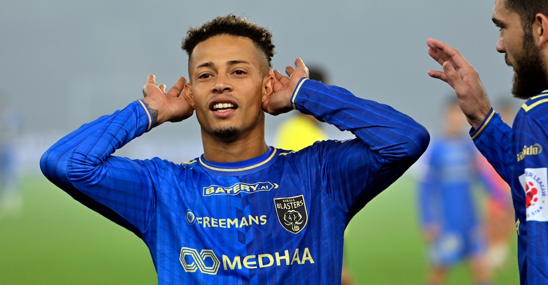 blasters-noah-sadaoui Noah Sadaoui has been Kerala Blasters star attacker this season with 12 goal contributions (7 goals, five assists) in his 15 starts. Photo: Manorama