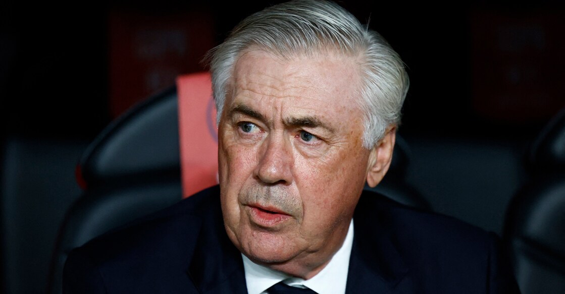 A file photo of Carlo Ancelotti as manager of Real Madrid. File photo: Reuters/Borja Suarez