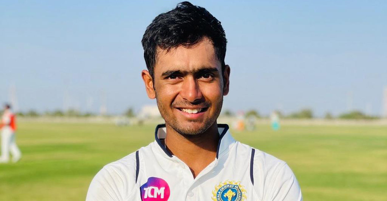 Vathsal Govind became the third centurion of the Kerala innings. Photo: KCA