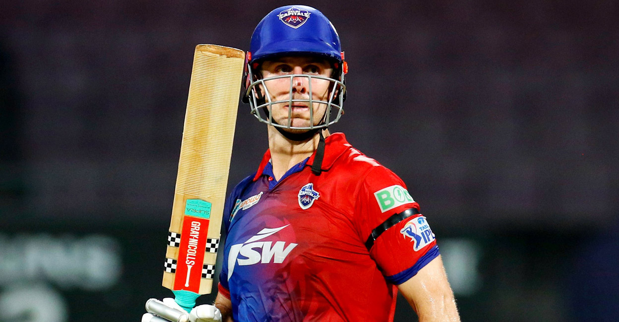 Mitch Marsh Mitch Marsh was named man of the match for his 63 off 48 balls. Photo: Twitter@DelhiCapitals
