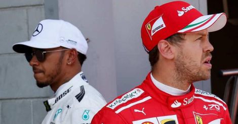 F1: Hamilton joins Vettel in the fight for fifth title
