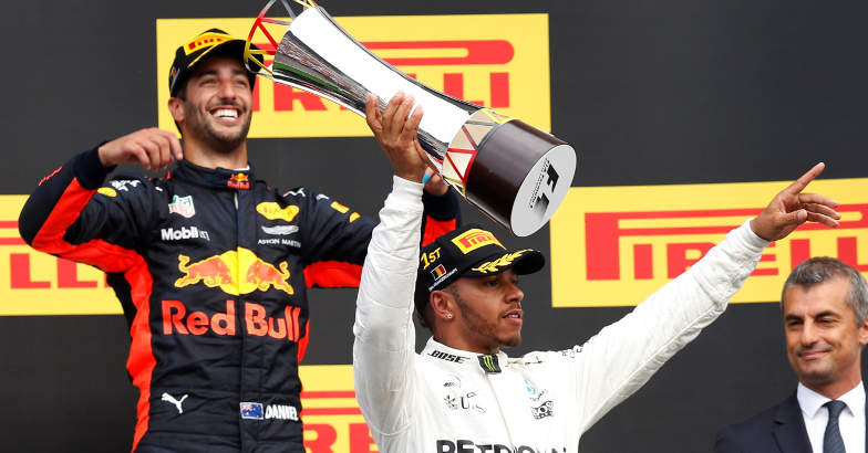 Hamilton marks 200th race with victory in Belgium | Lewis Hamilton ...