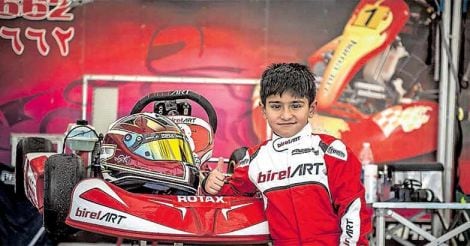 Keralite racing prodigy sets tracks ablaze