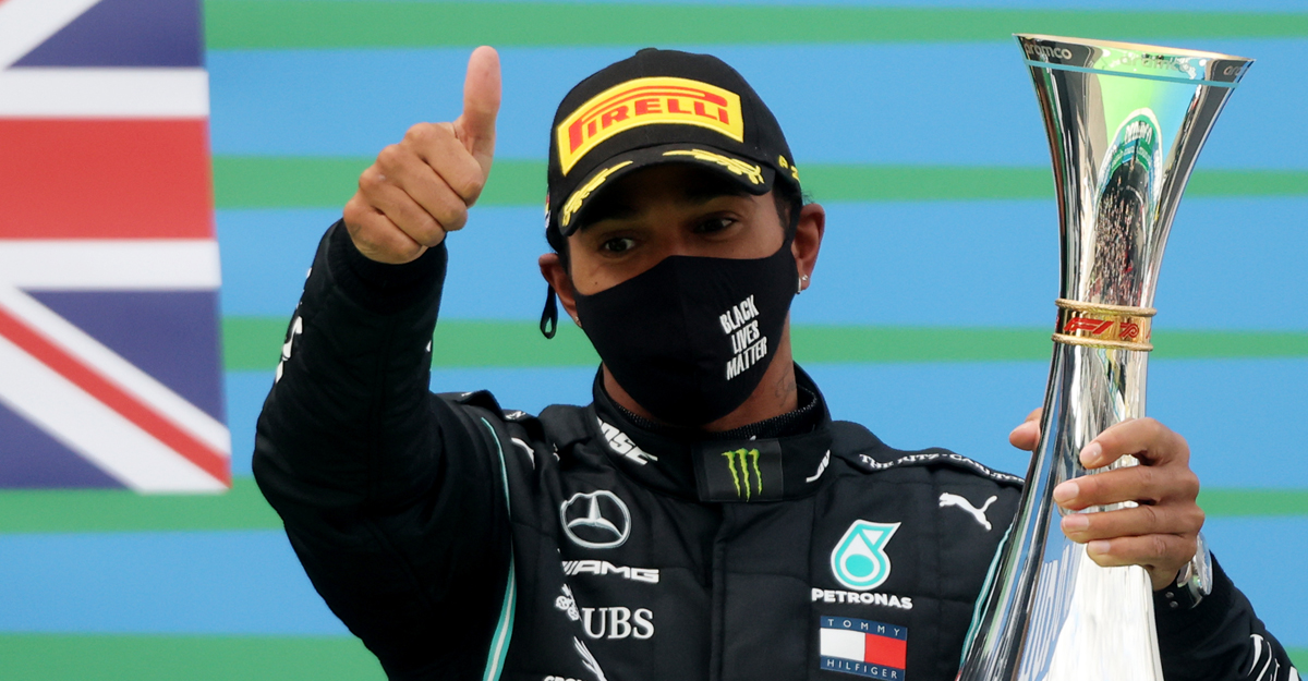 Lewis Hamilton takes 91st win to equal Schumacher's F1 record