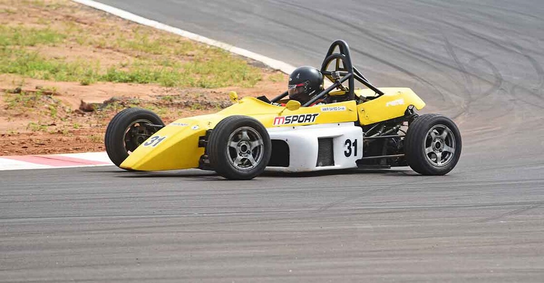 Chennai's Ashwin Datta steals the show in JK Tyre FMSCI National Racing Championship