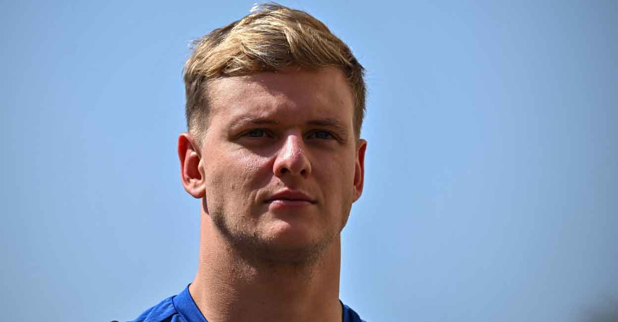 Mick Schumacher  debuted with Ferrari-powered Haas in 2021 and was also a Ferrari reserve last season. File photo: AFP/Ben Stansall