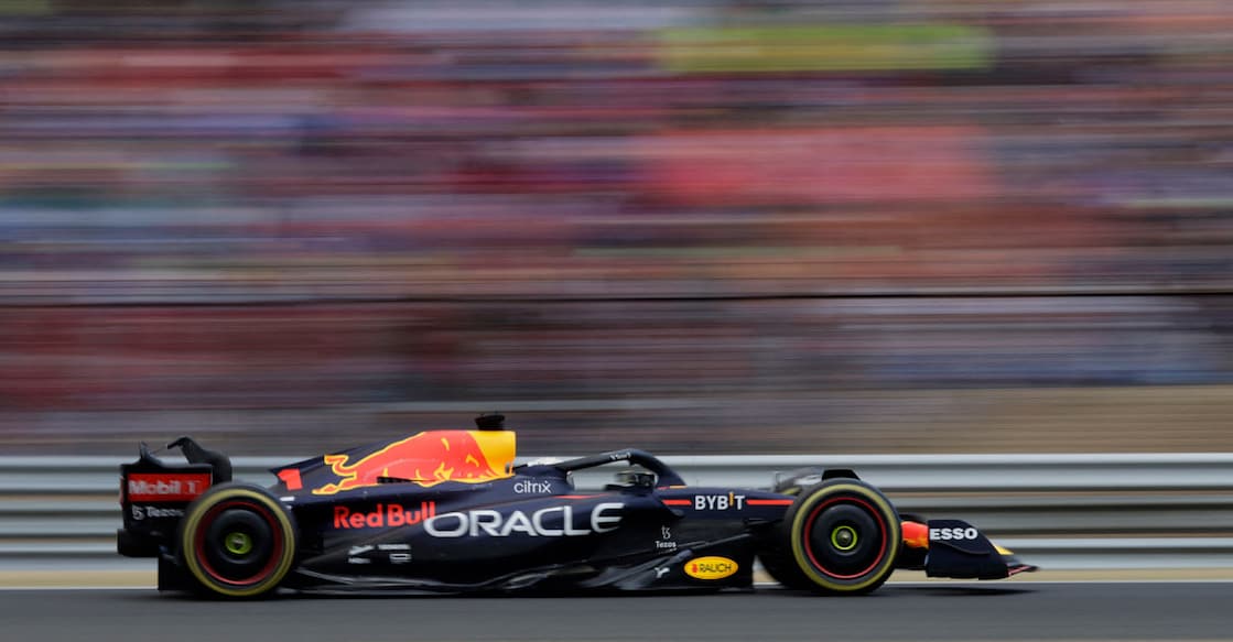 Red Bull's Max Verstappen in action during the Hungarian Grand Prix. Photo: Reuters/ Lisa Leutner