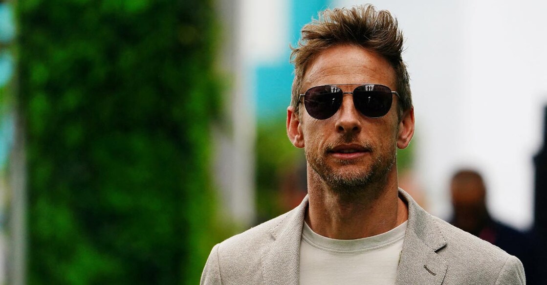 Jenson Button is set to race in the world's top hypercar category. File photo: USA TODAY Sports/John David Mercer via Reuters