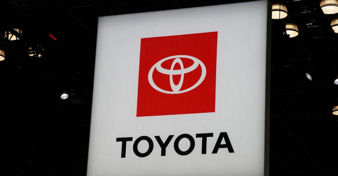 Toyota logo seen at the New York International Auto Show Press Preview in Manhattan. File photo: Reuters/David Dee Delgado