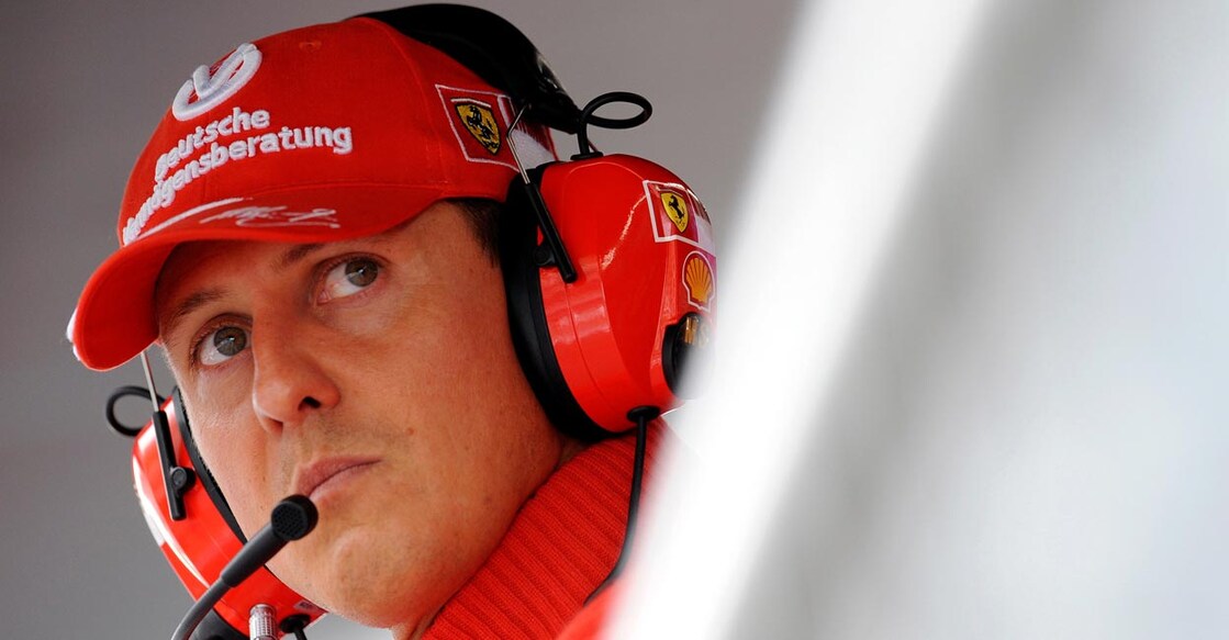 Michael Schumacher looks on during the qualifying session for the Italian GP in Monza on September 13, 2008. File photo: Reuters/Alessandro Bianchi