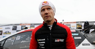 Eight-time world rally champion Ogier suffers injury in crash