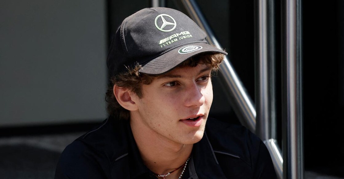 Kimi Antonelli. File photo: Reuters/Leonhard Foeger