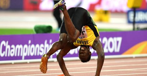 Britain win 4x100m relay as Bolt pulls up injured in final race of his career