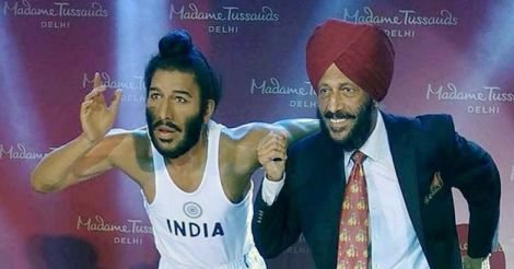 Milkha Singh unveils wax statue for Delhi's Madame Tussauds