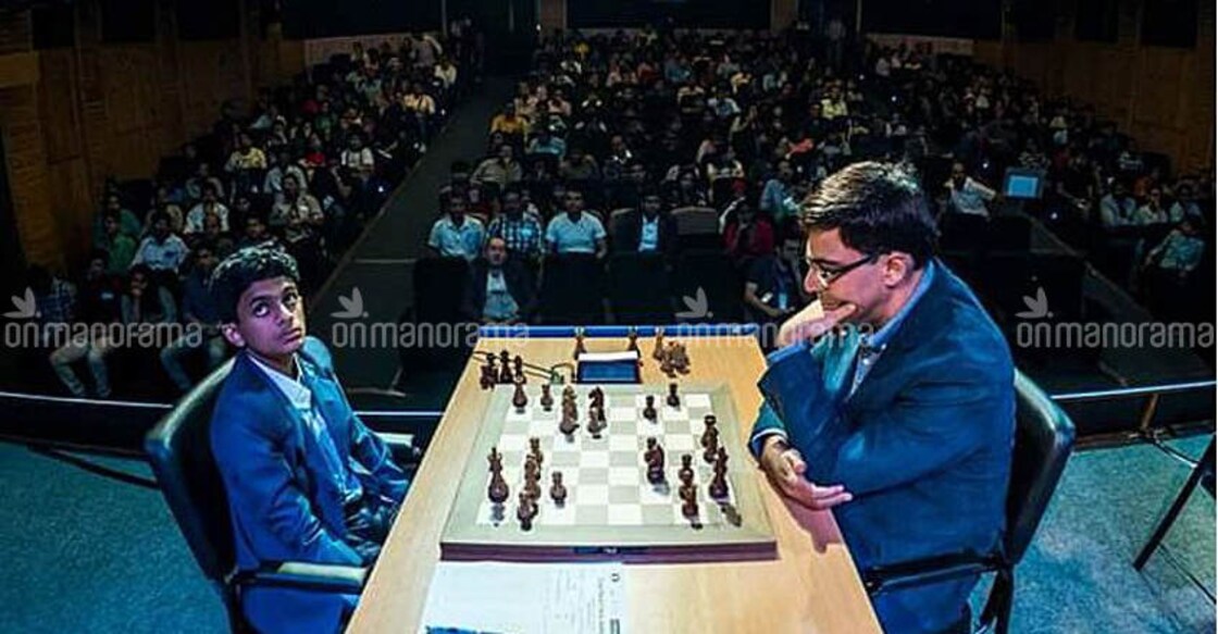 Keralite teen Nihal stuns Viswananthan Anand with creditable draw