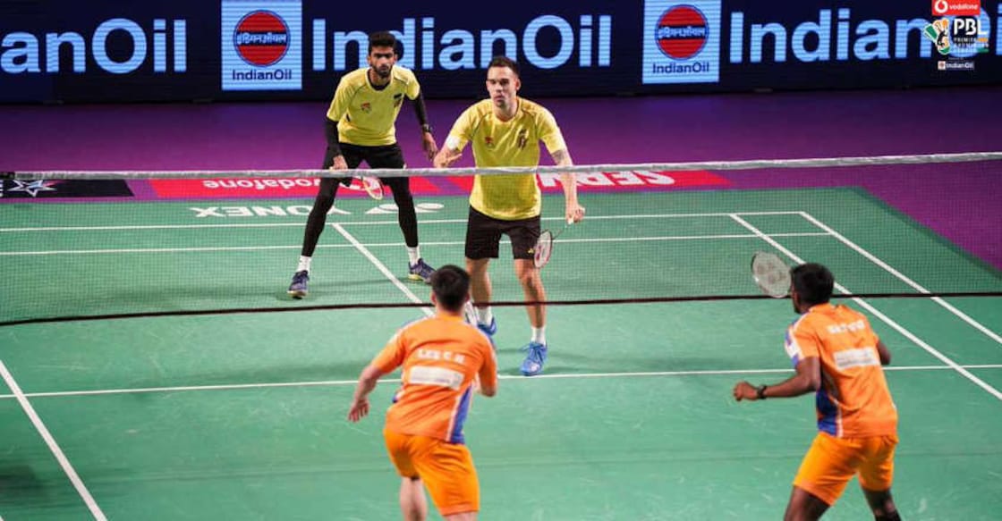 Chennai Smashers thrash Ahmedabad Smash Masters in PBL