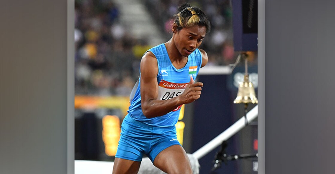 Hima Das storms into final