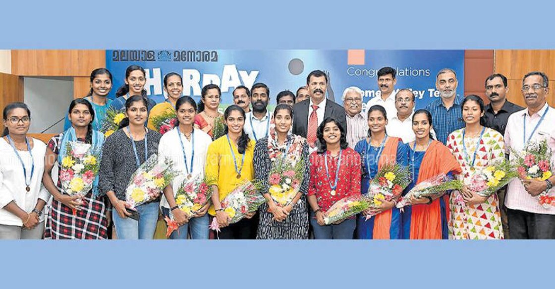 Malayala Manorama honours Kerala’s champion spikers