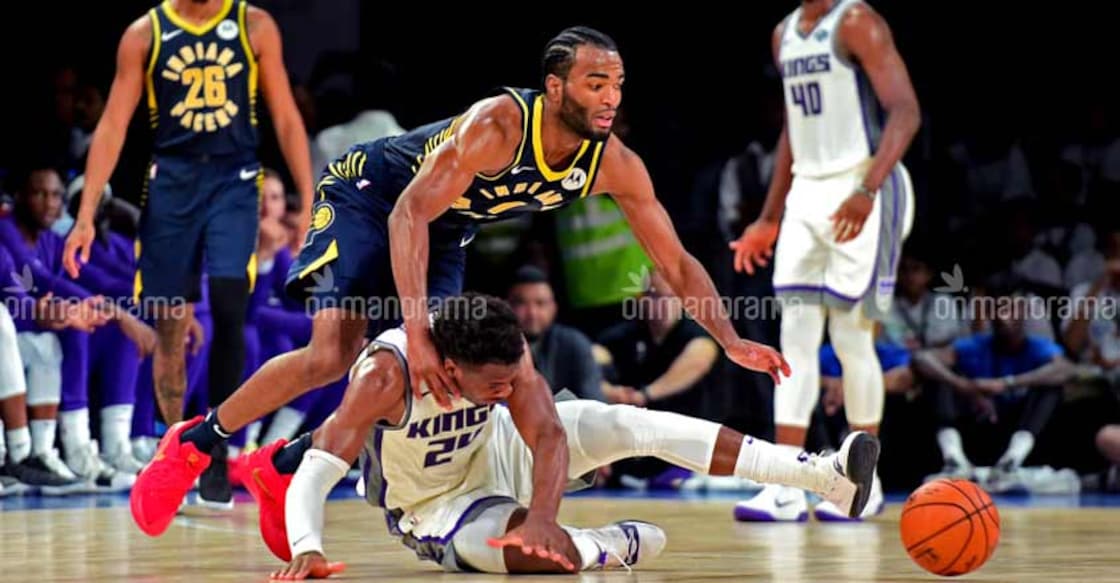 Indiana Pacers beat Sacramento Kings in India's NBA debut