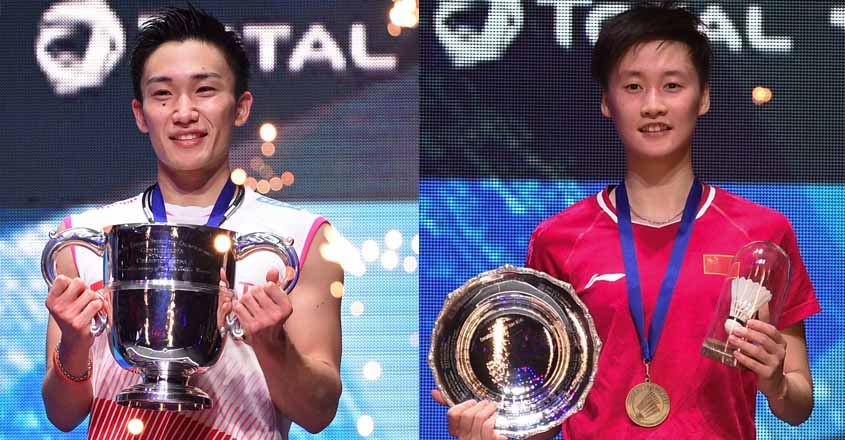 Kento Momota, Chen Yufei take All England Open titles