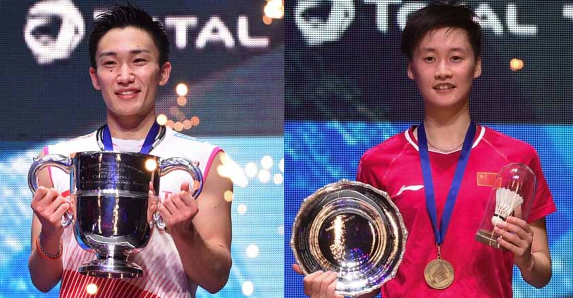 Kento Momota, Chen Yufei take All England Open titles