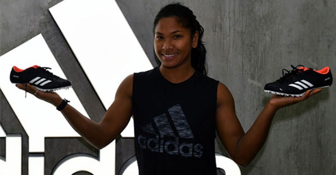 Swapna Burman gets customised six-toed shoes from Adidas