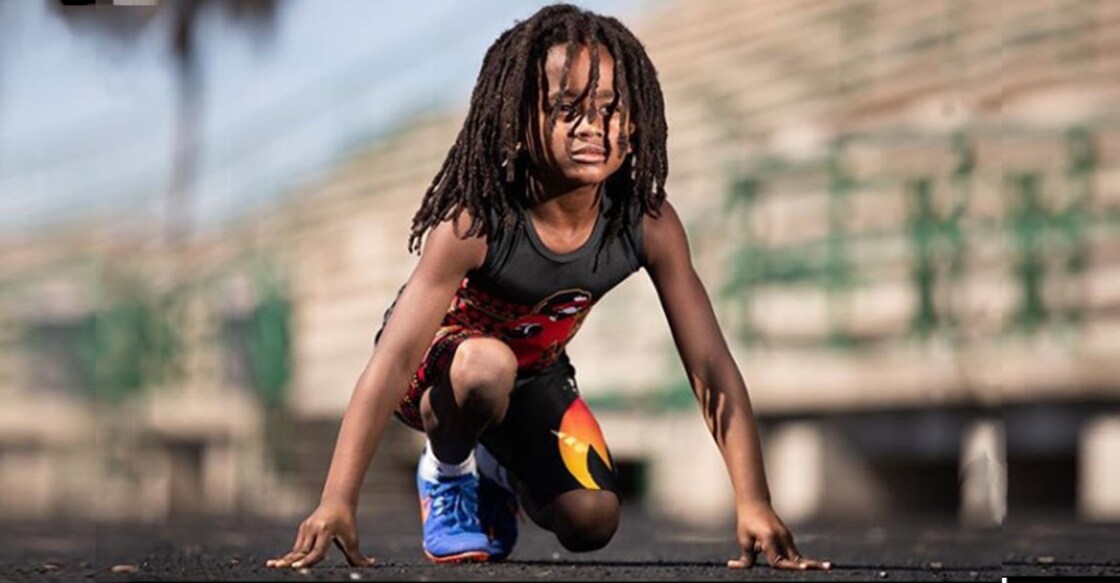 This boy sprinter could be the next Usain Bolt