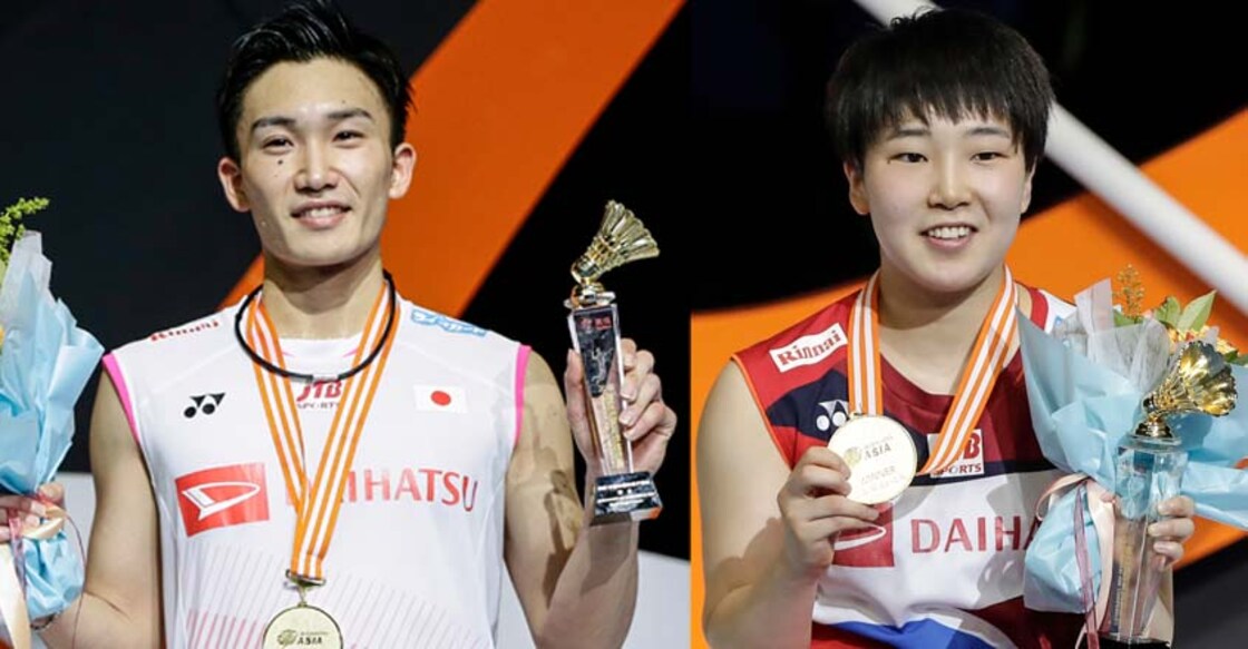 Japan double golden delight at badminton Asia C'ships